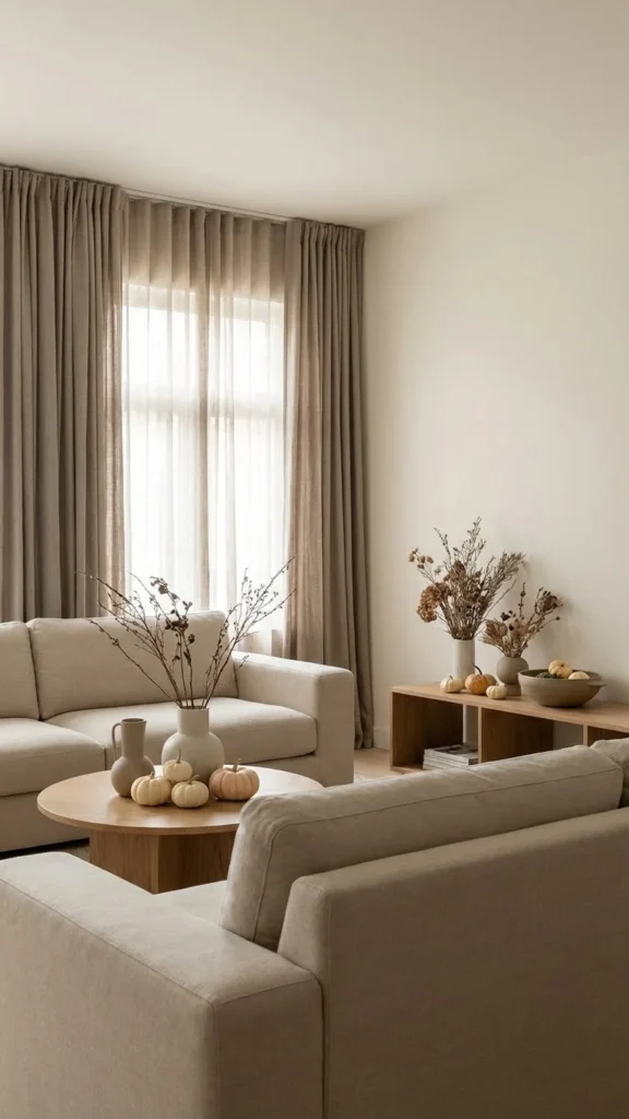 Minimalist Autumn Decor