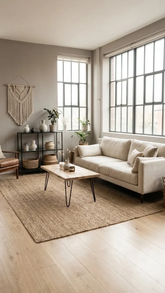 Minimalist Boho Industrial