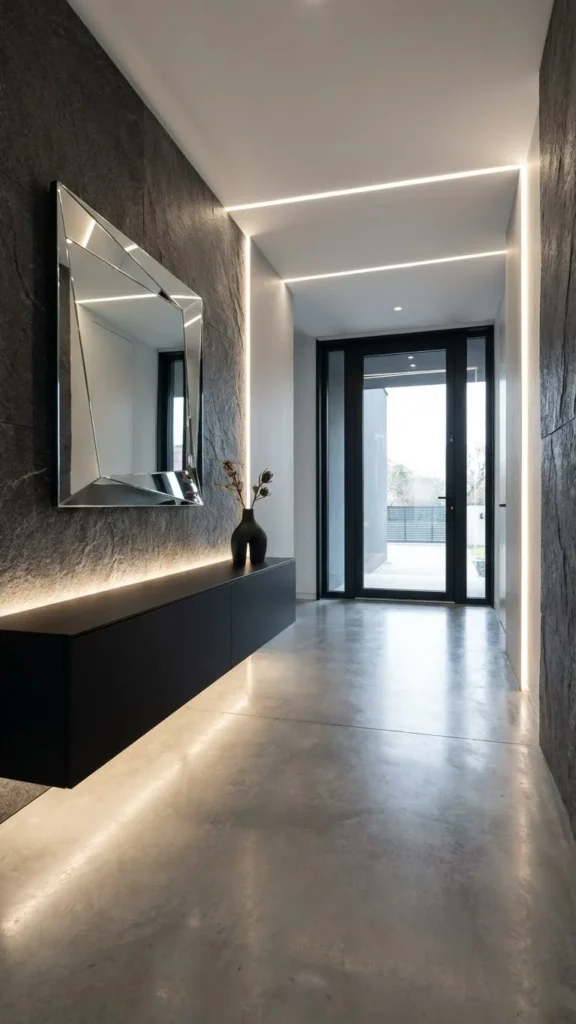 Modern Entrance Way Decor