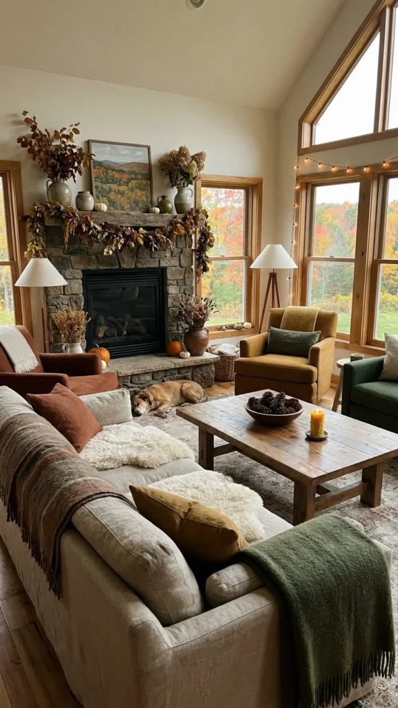 Natural Texture Fall Decor