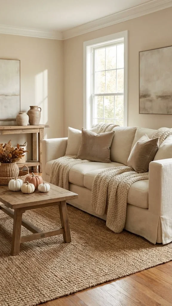 Neutral Fall Decor
