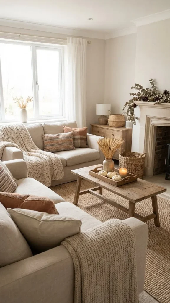Neutral Fall Decor