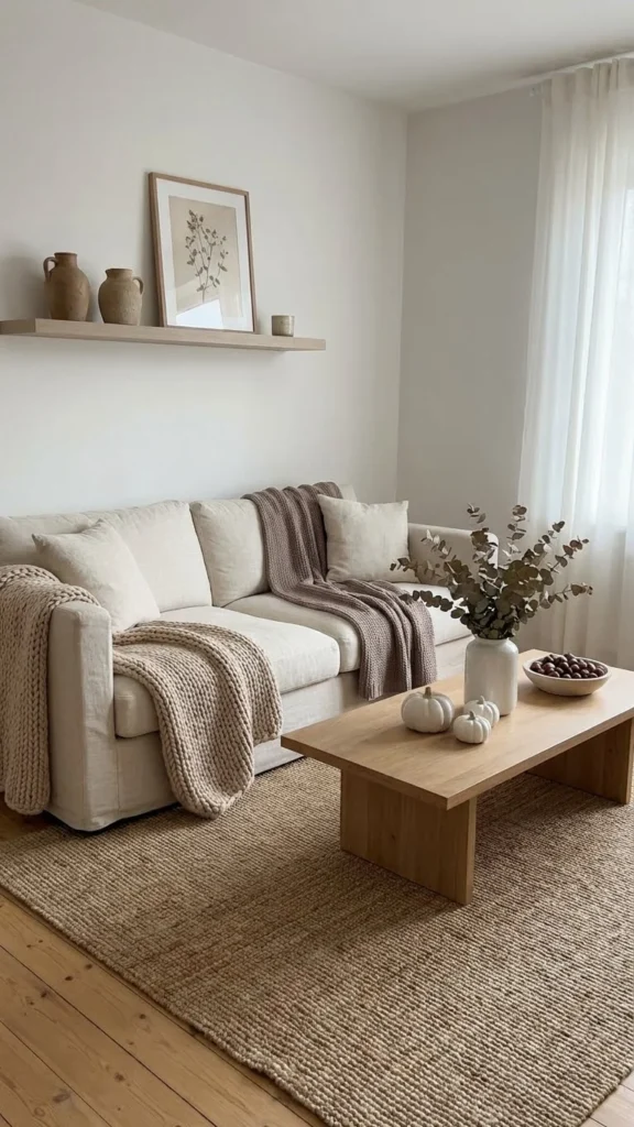 Neutral Tone Fall Decor