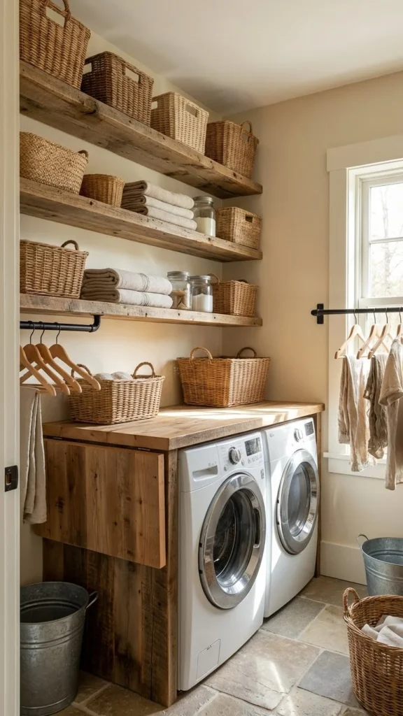 Open Shelf Laundry