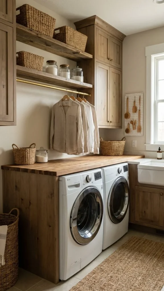 Organized Small Laundry