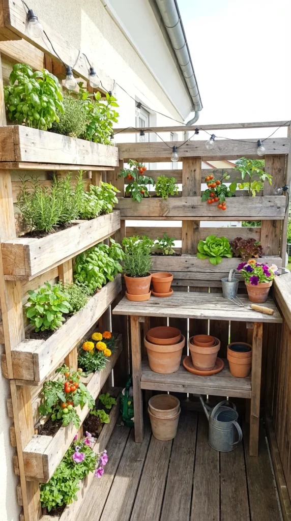 Pallet Garden DIY