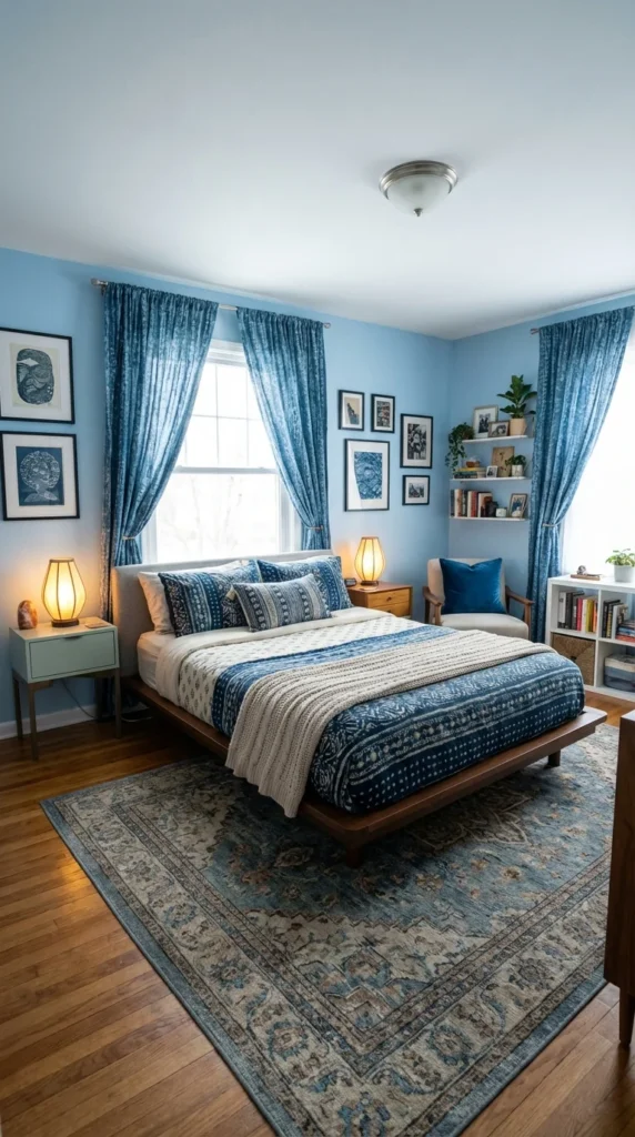 Personalized Blue Room
