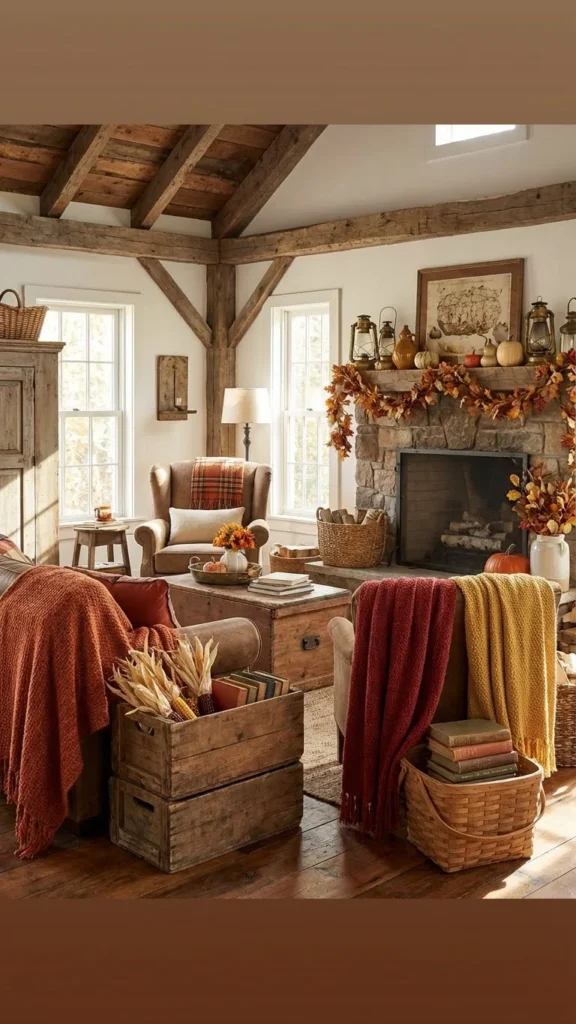 Rustic Indoor Fall Style