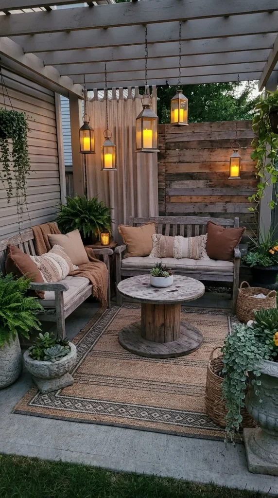 Rustic Patio Charm
