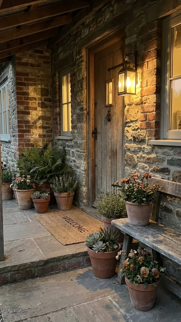 Rustic Warm Entry