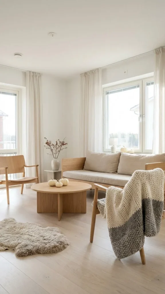 Scandinavian Fall Decor