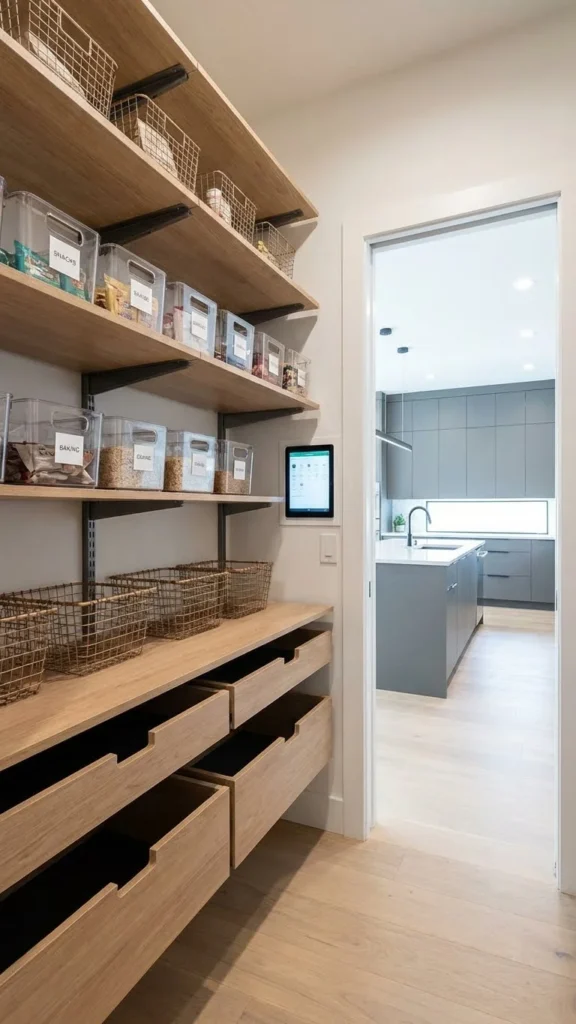 Smart Walk In Pantry Storage