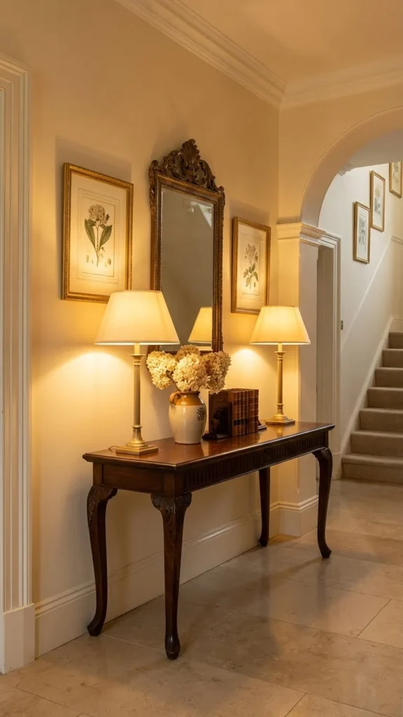 Timeless Entrance Way Styling