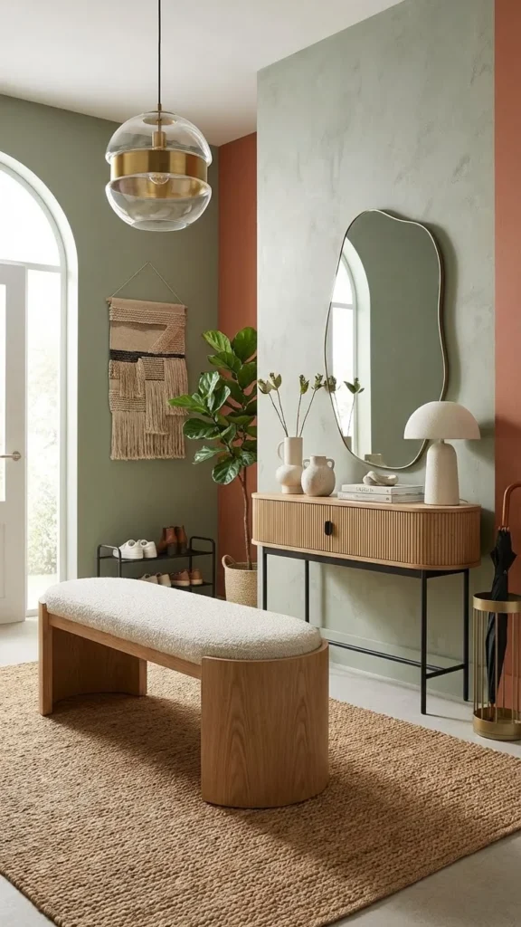 Trendy Foyer Decor