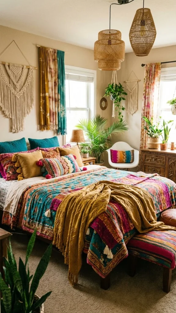Vibrant Boho Colors