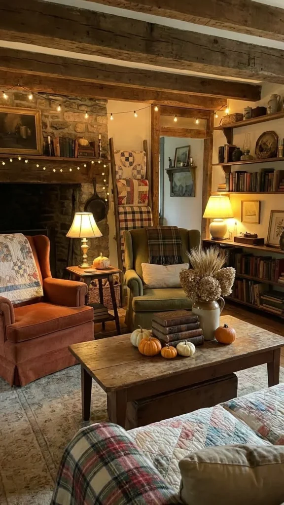 Vintage Inspired Fall Decor