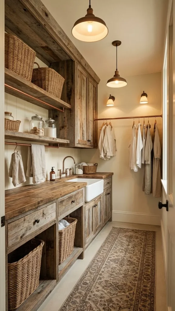 Walk In Small Laundry