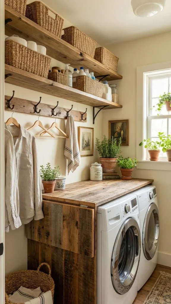 Wall Storage Laundry