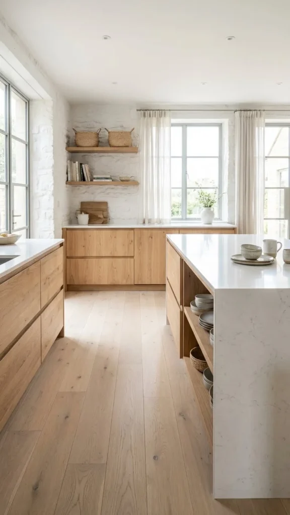 White Washed Kitchen