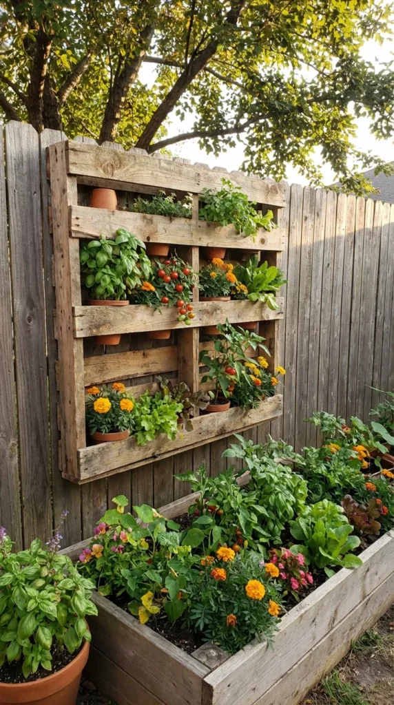 Wooden Pallet Planter