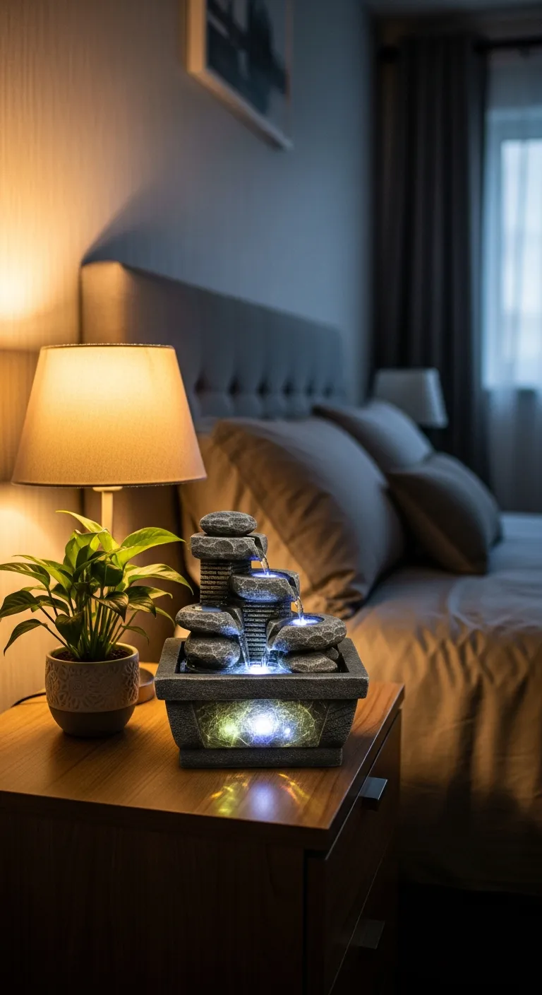 Water Feature: Calming and Relaxing