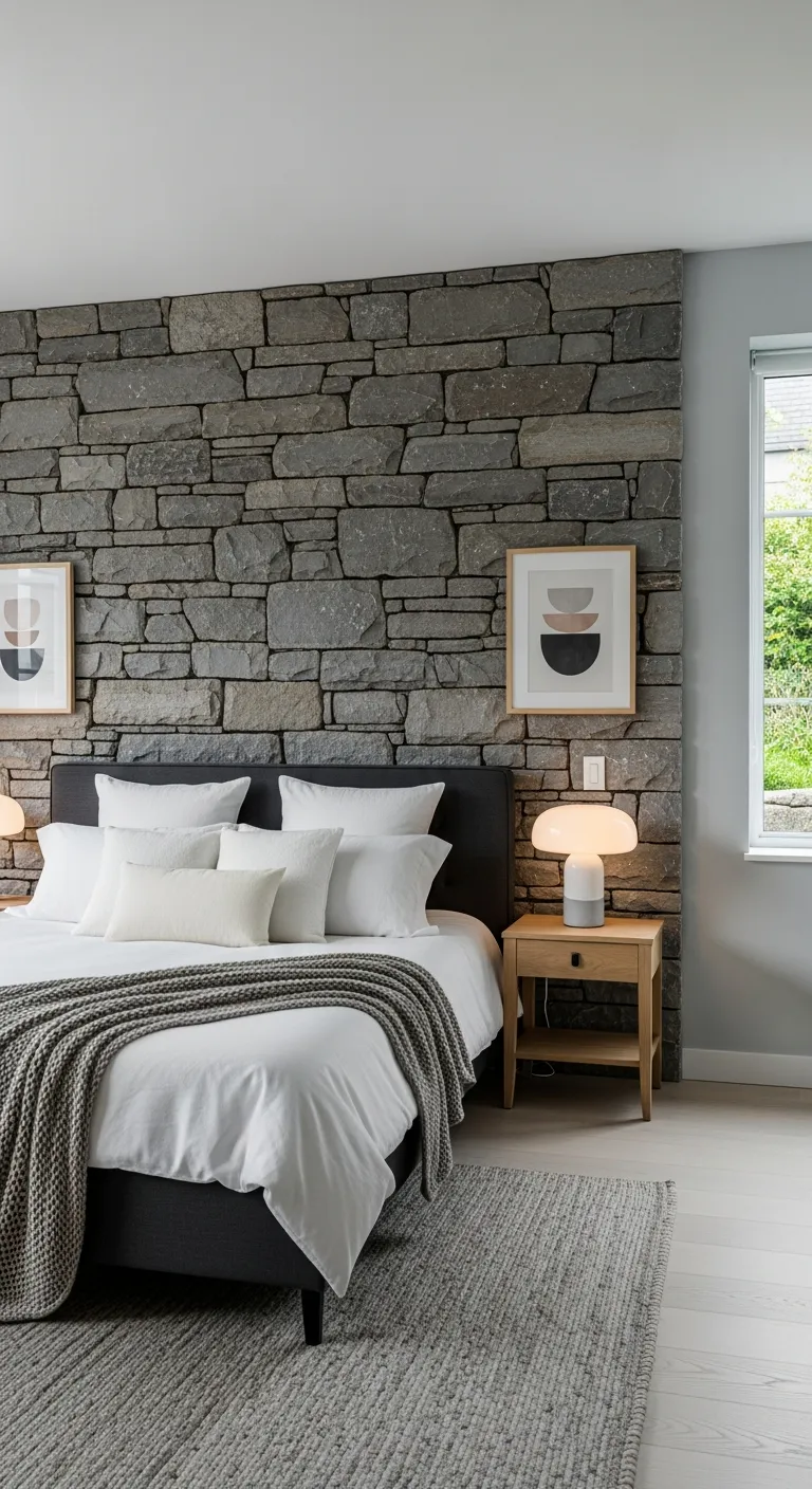 Stone Accents: Earthy and Grounding