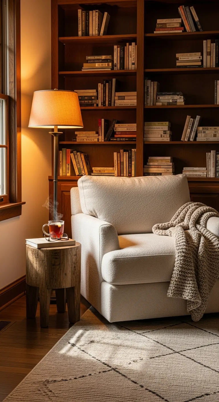 14. Create a Cozy Reading Nook