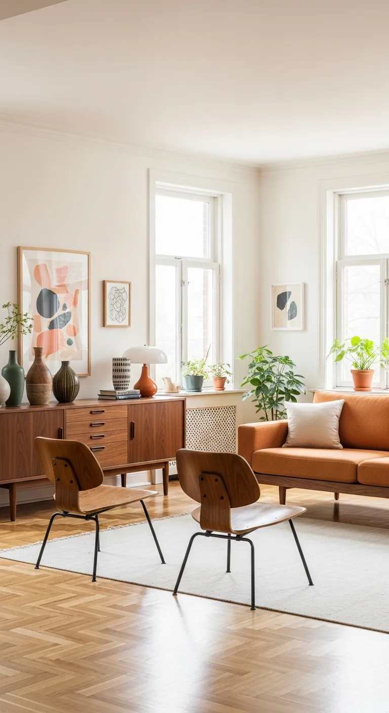 1. Start with a Mid-Century Modern Foundation