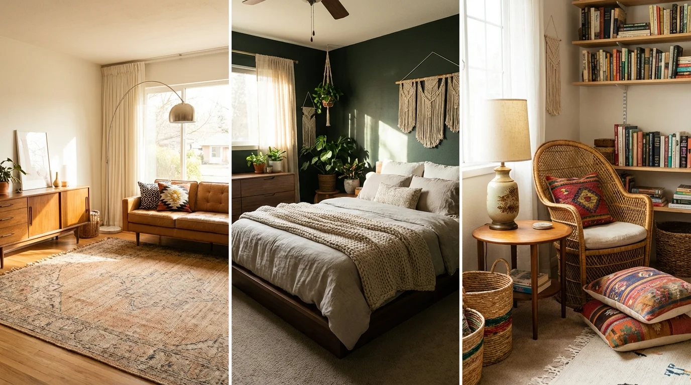 21Chic Mid-Century Modern Boho: Blending Styles for a Harmonious Home